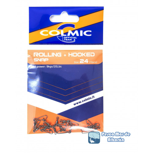 Rolling +hooked snap Colmic
